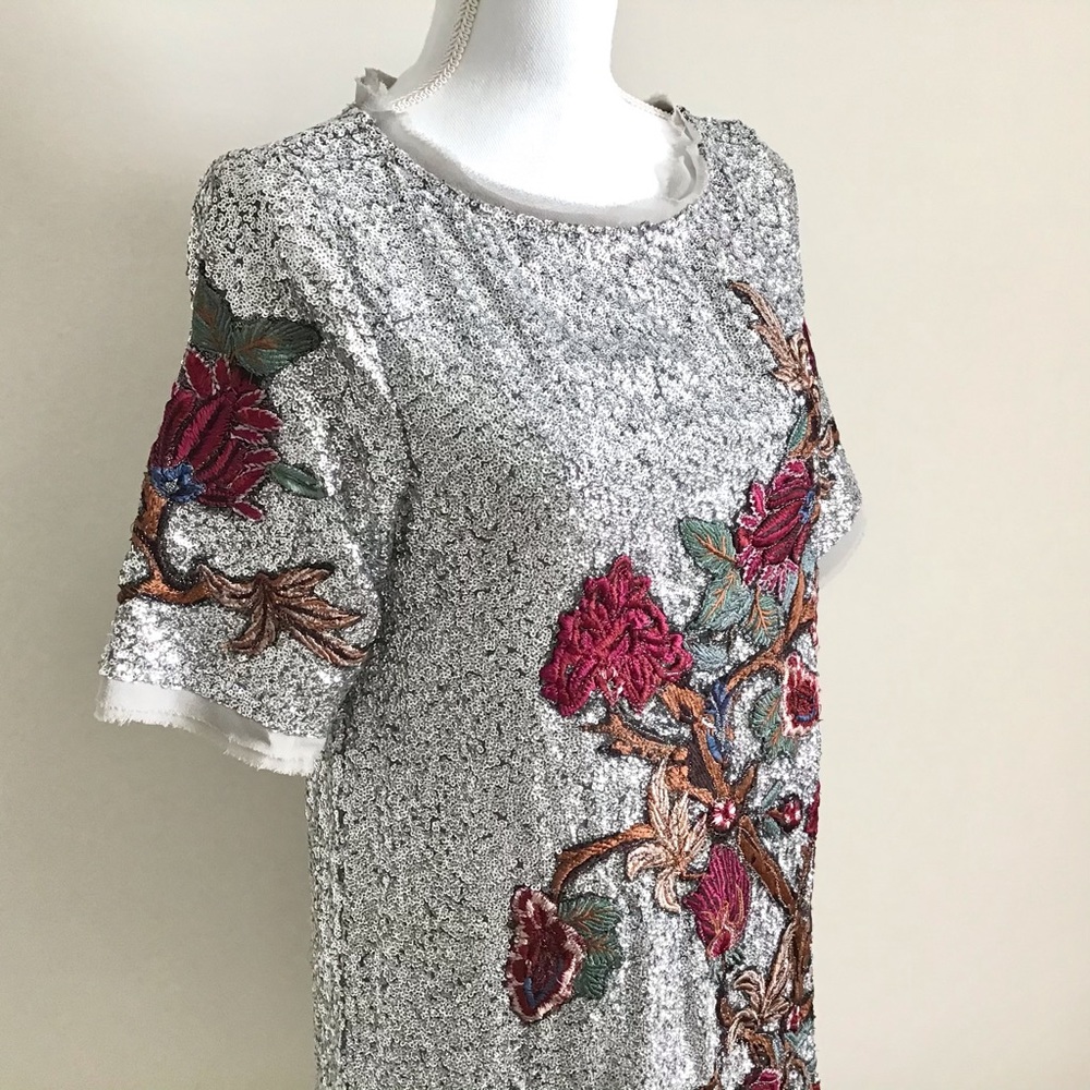 RARE ASO Alexis Rose in Schitt’s Creek Embroidered Sequin Dress NWT - Picture 8 of 16